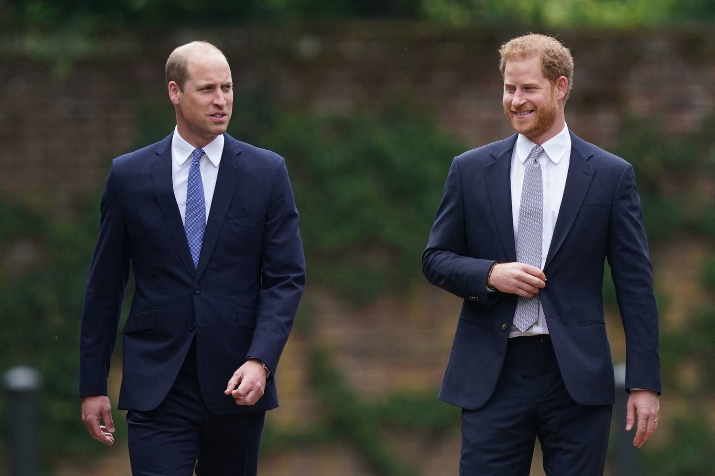 Princas Williamas ir princas Harry.<br>AFP / scanpix nuotr.