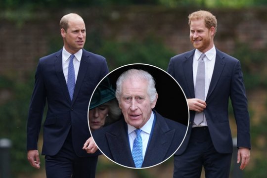 Karališkoji ekspertė: Karolis III apgailestauja dėl to, kaip augino princus Harry ir Williamą.