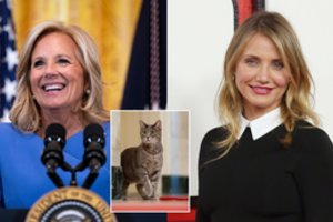 Žvaigždžių savaitėje – Jill Biden netikėtas katės pagerbimas ir Cameron Diaz slapta motinystė