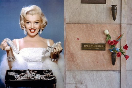 Aukcione už įspūdingą sumą parduota kripta šalia Marilyn Monroe.