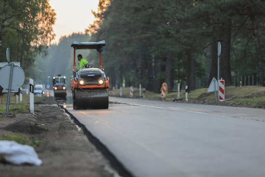 Pradedama Nemenčinės plento rekonstrukcija: numatomi eismo ribojimai