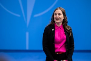 Islandijos premjerė atsistatydina ir kandidatuos į prezidento pareigas