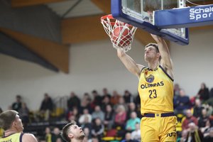 Didžiausią sezono pergalę iškovojęs „Olimpas“ atsidūrė per žingsnį nuo NKL finalo