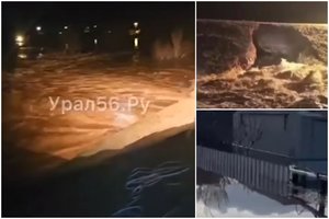 Rusijoje trūko užtvanka: šimtatūkstantiniame mieste paskelbta nepaprastoji padėtis, evakuojami gyventojai