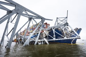 Po tilto griūties Baltimorėje – dar vienas tragiškas radinys