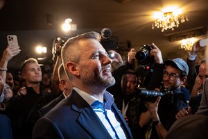 Slovakijos prezidentu išrinktas Rusijai palankus populistas P. Pellegrinis