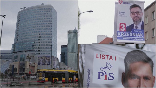 Lenkijoje vyksta savivaldos rinkimai: apklausa rodo – D. Tusko Pilietinė koalicija ir PiS žengia koja kojon