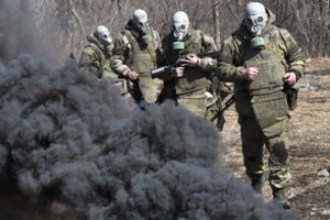 Praneša, kad Rusija Sibire treniruoja 120 tūkst. kareivių, kuriuos gali pasiųsti į Charkovo šturmą