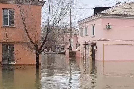  Potvynis Orske.<br> EPA-ELTA nuotr.