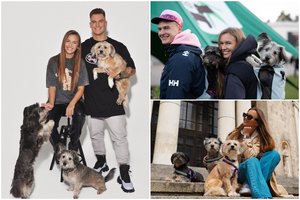 Šuns diena: Kristina ir Naglis dėkoja savo šunims už gyvenimo pilnatvę