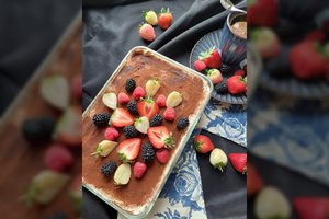 Pavaiškinkite svečius skanėstu – tiramisu su jogurtu