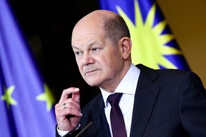 Vokietijos kancleris prisijungė prie „TikTok“: pažadėjo nešokti