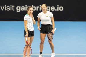 Billie Jean King taurė: varžybų starte – sunki Lietuvos tenisininkių pergalė