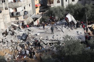 Prancūzijos, Jordanijos ir Egipto lyderiai ragina nutraukti ugnį Gazos Ruože