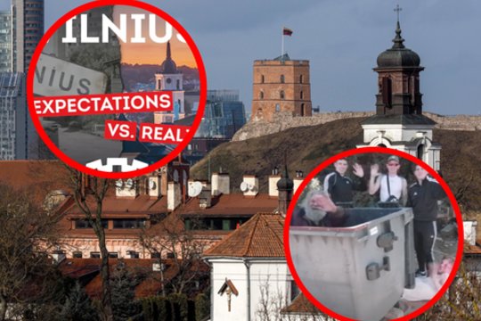 Naujoji Vilniaus miesto reklama.