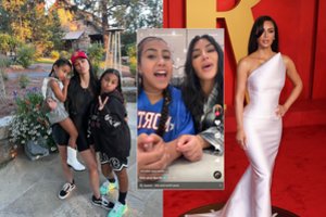 Paaiškėjo, kiek iš „TikTok“ kuriamų vaizdo įrašu uždirba K. Kardashian dukra N. West: suma atima žadą