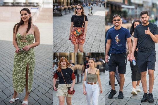 Kaunas kaista nuo vasaros ir stiliaus: moterys iš spintų traukė atvirus drabužius.