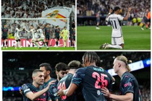 Įspūdingas Čempionų lygos ketvirtfinalių startas: Madride ir Londone įmušta 10 įvarčių, nugalėtojų nebuvo