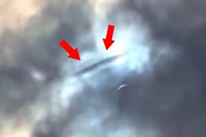 Saulės užtemimo metu danguje užfiksavo kai ką neįprasto – ar tai galėjo būti NSO?