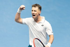 R. Berankis su ukrainiečiu sėkmingai pradėjo turnyrą Pietų Korėjoje