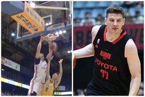 Varžovą suvalgęs ir produktyviai laiką išnaudojęs A. Gudaitis svariai prisidėjo prie „Alvark“ pergalės Japonijoje