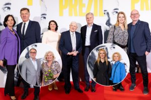 Garbūs svečiai rinkosi į išskirtinę premjerą: pristatytas filmas apie prezidentą Valdą Adamkų