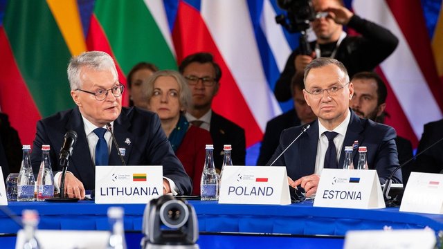 Lenkijos ir Lietuvos lyderiai paaiškino, kas Europai trukdo duoti „Patriot“ sistemų Ukrainai