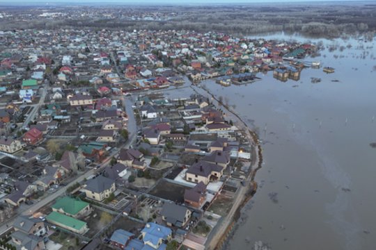 Potvyniai Rusijoje.<br>EPA-ELTA nuotr.