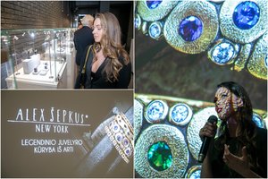 Vilniuje atidarytoje Alexo Šepkaus parodoje – išskirtinė papuošalų kolekcija