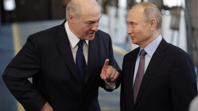 A. Lukašenkai viešint Maskvoje – V. Putino nusiskundimas ir naujas pasiūlymas būti tarpininku
