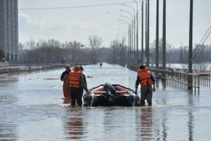 Rusijoje regionas toliau skęsta: vandens lygis pasiekė naujas aukštumas