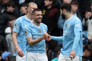 Anglijos „Premier“ lygoje – triuškinanti „Man City“ pergalė ir skaudus „Tottenham“ pralaimėjimas