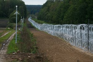 VSAT šalies pasienyje su Baltarusija neteisėtų migrantų nefiksavo