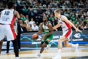 „Žalgiris“ lieka „Rytui“ neįkandamu LKL čempionate: kauniečiai namie trečiąkart aptalžė vilniečius