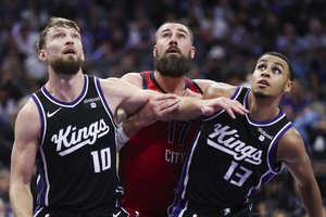 D. Sabonis ir J. Valančiūnas – NBA įkrintamosiose: paaiškėjo lietuvių varžovai