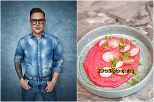 Rožinė užtepėlė lyg tiesiai iš „Barbės“ filmo pagal Saugirdą Vaitulionį: lengvai ir sveikai