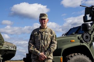 Kariuomenės vadas V. Rupšys pristatys intensyvių karinių pratybų ciklą