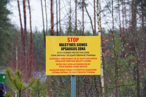 Pastarąją parą VSAT šalies pasienyje su Baltarusija neteisėtų migrantų nefiksavo