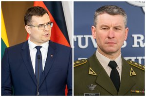 Kariuomenės vadas V. Rupšys įvertino L. Kasčiūno raginimus dėl oro gynybos