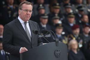 Apie kovą su dezinformaciją prabilęs B. Pistoriusas: Rusija mėgina suskaldyti Vakarų valstybes ir visuomenes