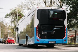 Sostinės gatvėse testuojamas naujos kartos elektrinis autobusas