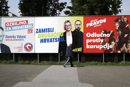 Parlamento rinkimai Kroatijoje.