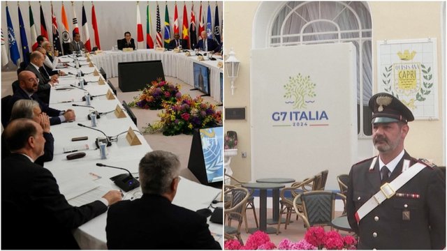 Italijoje renkasi G7 šalių lyderiai: daugiausia dėmesio bus skirta neramumams Artimuosiuose Rytuose