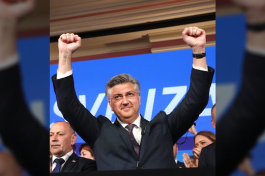 Kroatijos parlamento rinkimus laimėjo premjero partija