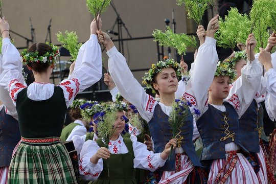 Dainų šventės žygis savo kelionę per Lietuvą užbaigs Tauragėje. 