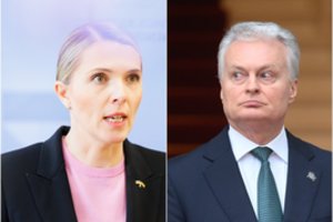 G. Nausėda sureagavo į kritiką: ne A. Bilotaitės reikalas man nurodinėti, ką aš turiu šnekėti