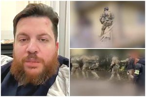 Paskelbė vaizdo įrašą, kaip sulaiko įtariamus L. Volkovo užpuolikus: vyko speciali operacija