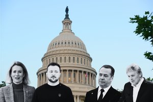 Nuo padėkų – iki tiesmukų Kremliaus grasinimų: kaip į JAV sprendimą dėl paramos Ukrainai reagavo pasaulis