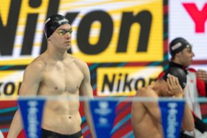 Plaukimo čempionate Belgijoje – Eriko Grigaičio auksas