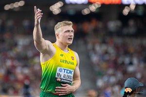 Į disko metimo rezultatų viršūnę pakilęs M. Alekna: turiu vieną tikslą – olimpinis auksas